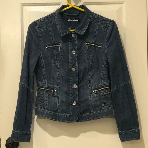 Gerry Weber Jackets Coats Denim Jean Jacket Size Small With